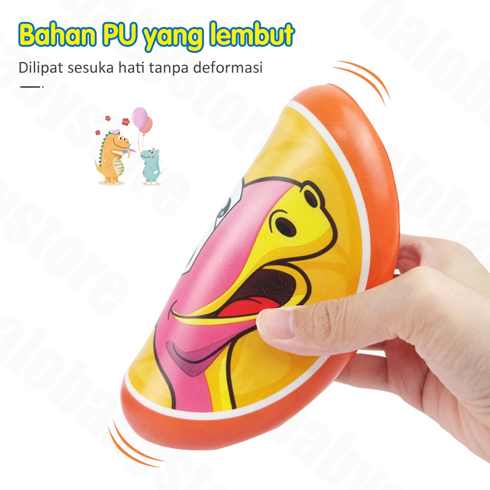 Halo Baby Mainan Anak Frisbee Piring Lempar Soft Boomerang/Flying Disc disk/Frisbee Piring Lempar