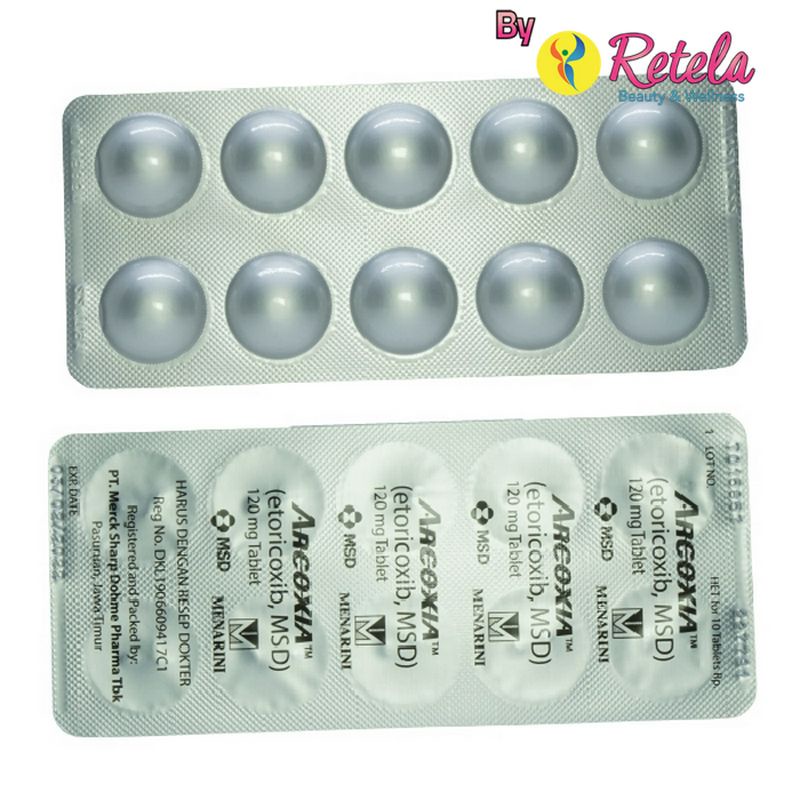 ARCOXIA 120 MG 1 STRIP 10 TABLET