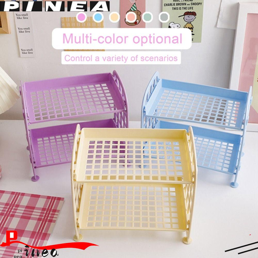 Rak Penyimpanan Nanas Kantor Lipat Double Layer