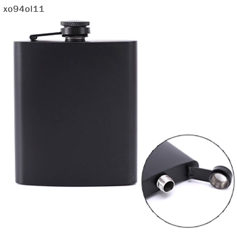 Xo Hip Flask Stainless Steel Portable Travel Flagon Wine Whisky Pot Botol Minuman Keras OL