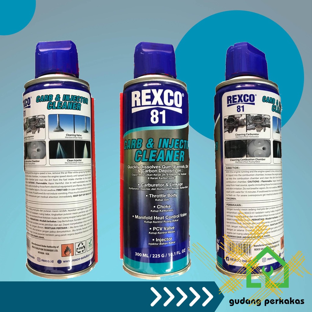 REXCO 81 Carb & Injector Cleaner