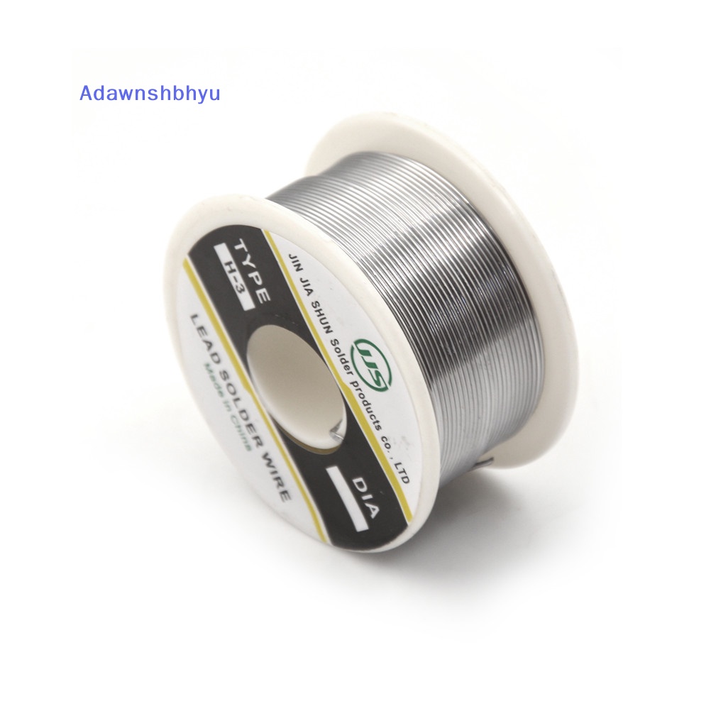 Adhyu 100g 0.8mm 60/40timah Timah Solder Rosin Core Soldering 2% Flux Reel Tube ID