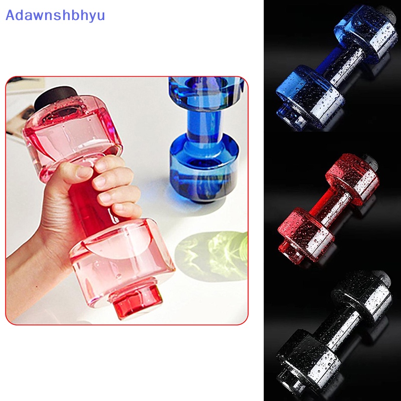 Adhyu Dumbbell Plastic Bottle 550ML Botol Air Olahraga Portable Anti Bocor Dumbbell ID