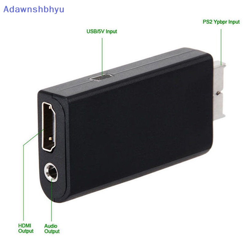 Adhyu HDV-G300 PS2 To HDMI 480i /480p /576i Audio Video Converter Adapter Untuk PSX PS4 ID