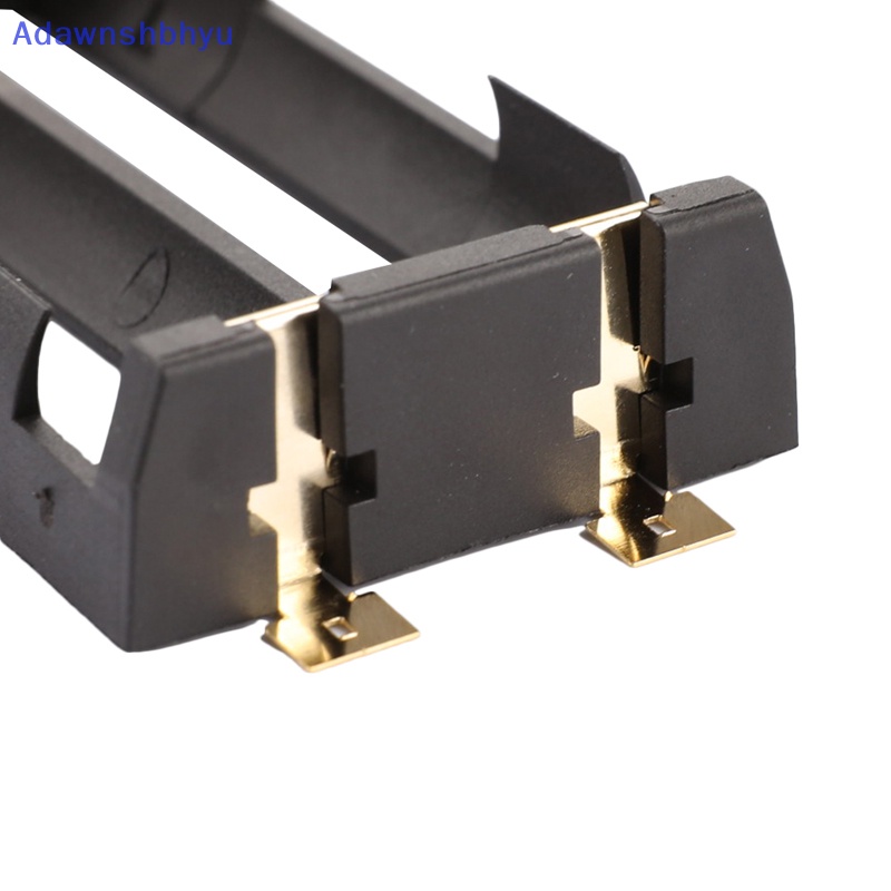 Adhyu Holder SMD Untuk 18650hitam Dengan Pin Perunggu Lapis Emas Untuk18650 3.7V ID