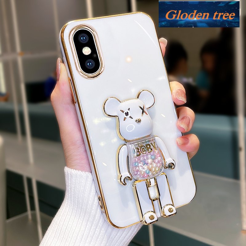 [cuci Gudang]loden pohon -antising iphone x s iphone xr iphone xs max Casing ponsel s toserbaoftcase soklinlectroplated silikon shockproof desain baru