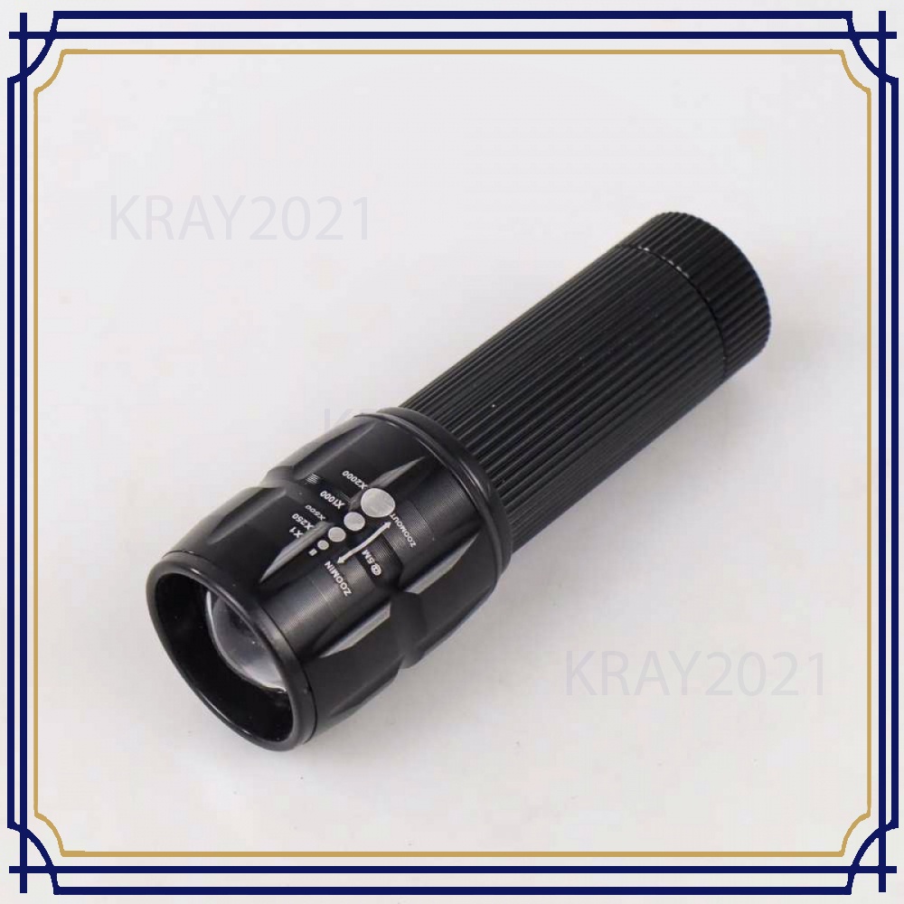 TaffLED Senter LED Flashlight Cree Q5 2000 Lumens - LF000U01