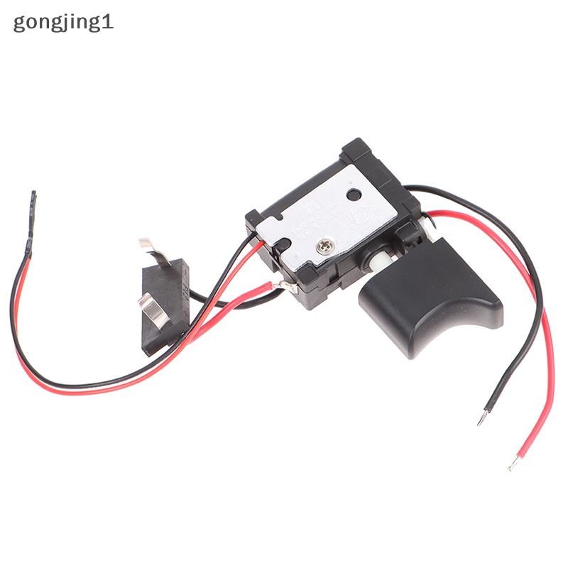 Ggg Bor Listrik Tahan Debu Kontrol Kecepatan Push Button Trigger Switch DC12V ID