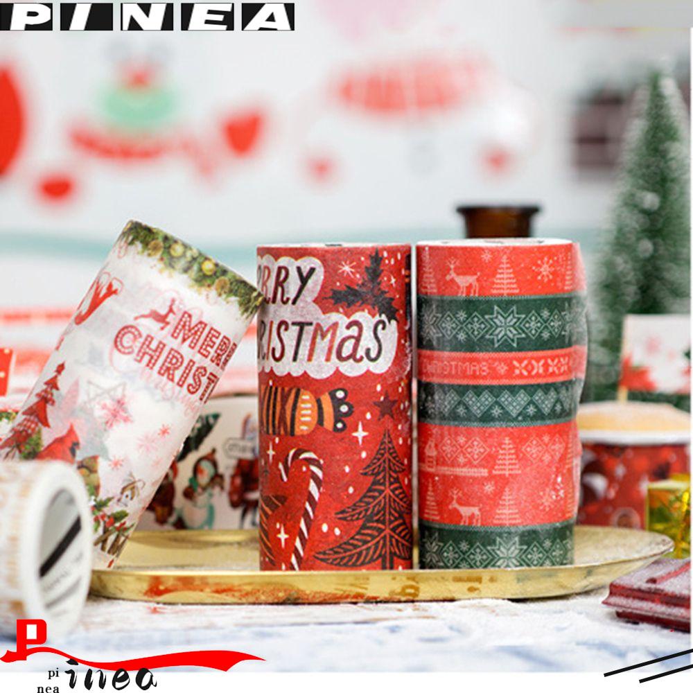 Nanas.ng Tape Kreatif Santa Claus DIY Scrapbooking Stiker