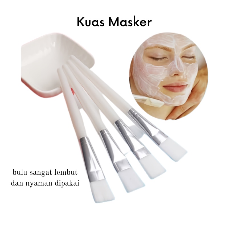 GOS - A212 - KUAS MASKER PER PCS / KUAS MASKER BULU PINK BRUSH