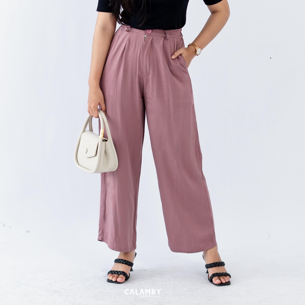 Celana Kulot HW Jennie (Rayon twill) - CALAMBY