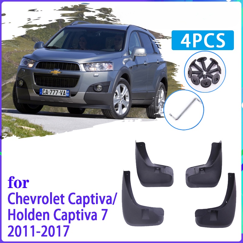 4pcs Flaps Lumpur Mobil Untuk Chevrolet Holden Captiva7 2011~2017 Mudguard Splash Guards Fender Mudflaps Aksesoris Mobil