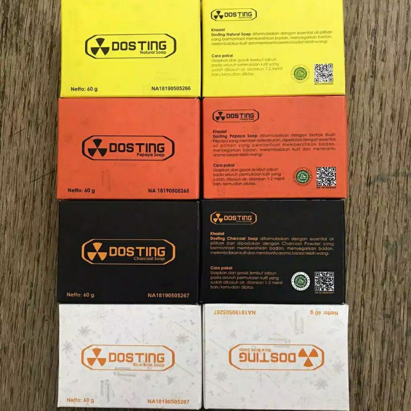 Sabun Dosting / Sabun Dosting Bpom Original  / Sabun Dosting Premium Pemutih Badan / Sabun Dosting O