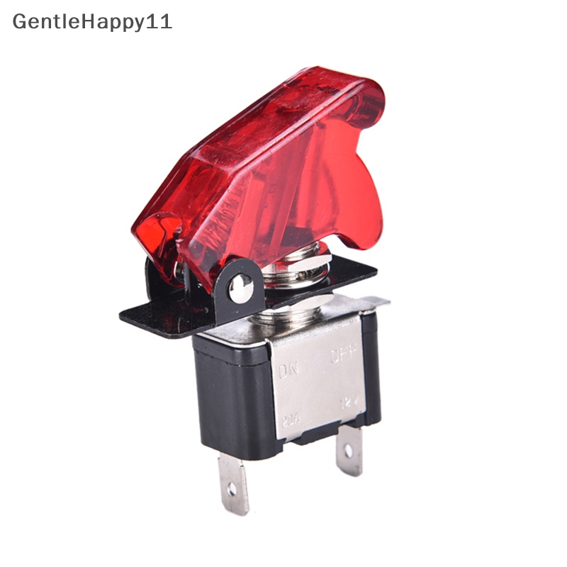 Gentlehappy New Universal 12V 20A Balap Mobil Kendaraan ON/OFF Lampu Rocker Toggle Switch Cover id