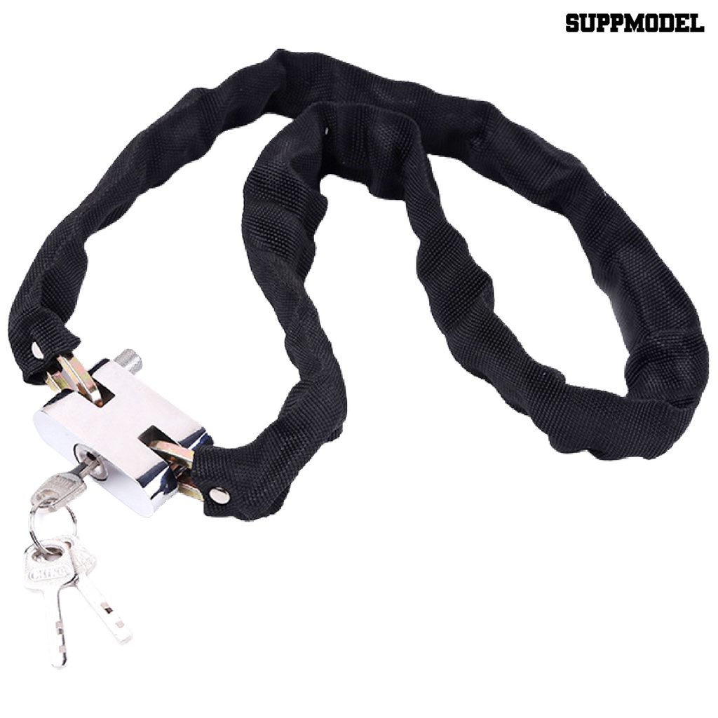 [SM]Kunci Rantai Anti Karat Aplikasi Lebar Waterproof Heavy Duty Gembok Kuat Untuk Sepeda