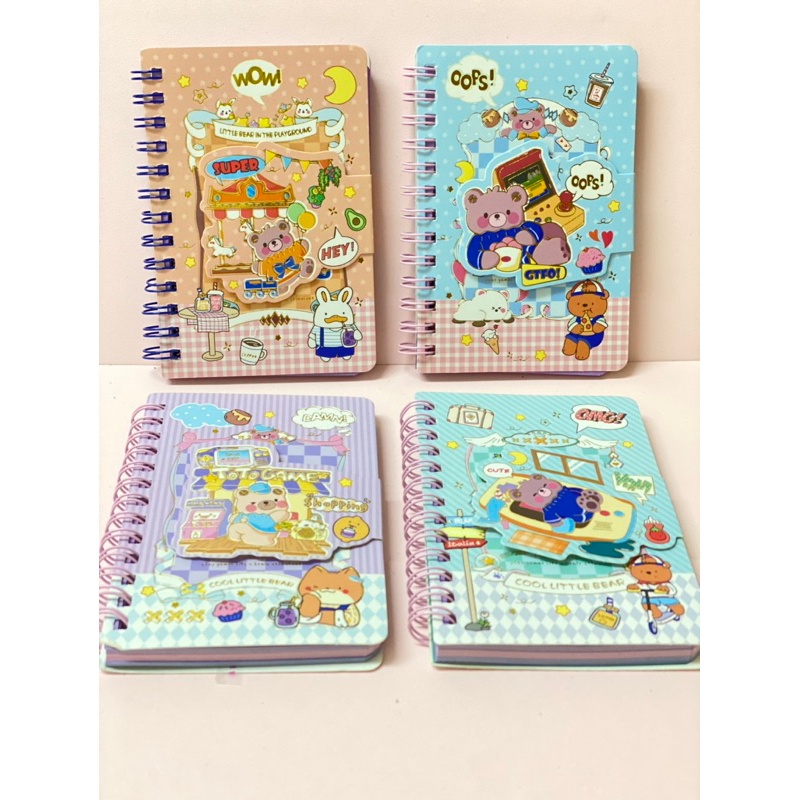 PGC SPIRAL BOOK DIARY / BUKU DIARY / BUKU CATATAN / BUKU TULIS DIARY / BUKU MOTIF LUCU