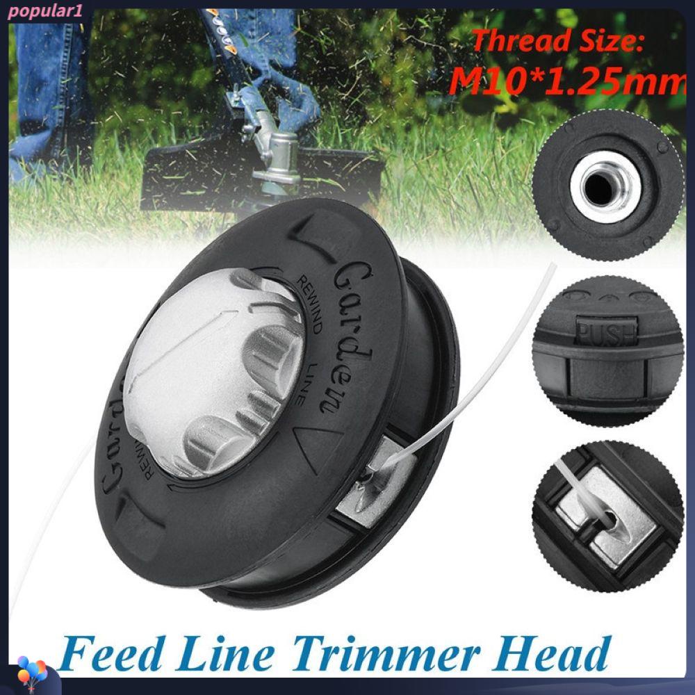 POPULAR Populer Trimmer Head Demolition-free Grass Lawnmower Spul Pakan Benjolan Aluminium