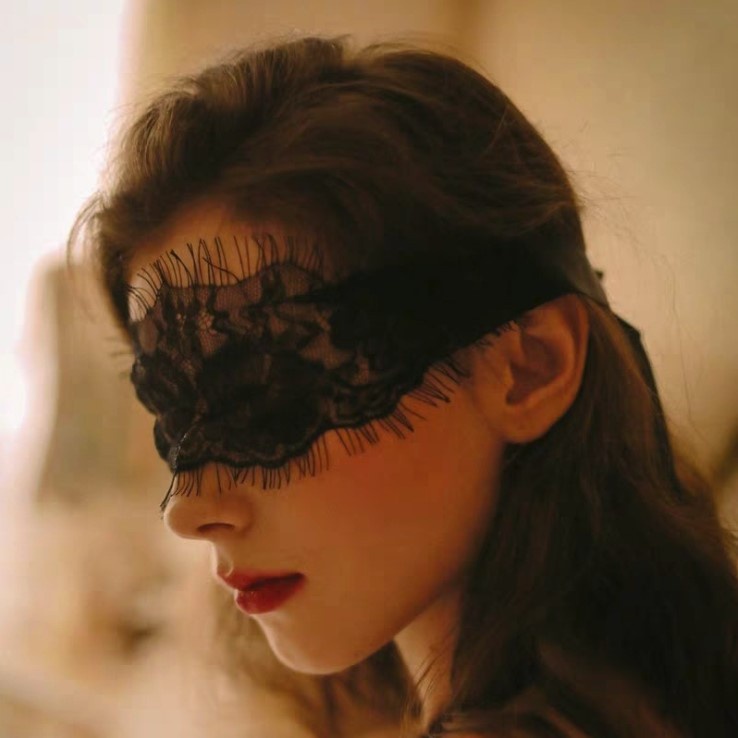(COD) Topeng Pesta Party Mask Topeng Pria Halloween Topeng Wanita Kain Renda