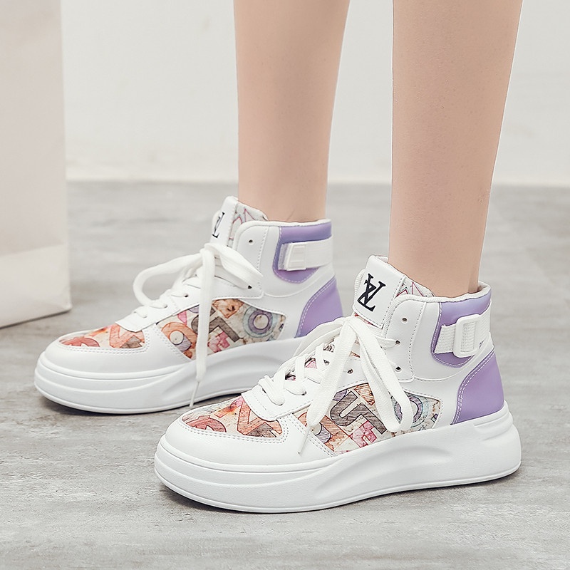 JILITU SEPATU WANITA IMPORT SNEAKERS FASHION SW-51 FREE KOTAK