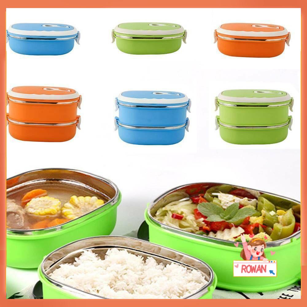 R-FLOWER Warmer Food Container Portable Anak Dewasa Pengawet Panas Paket Bekal