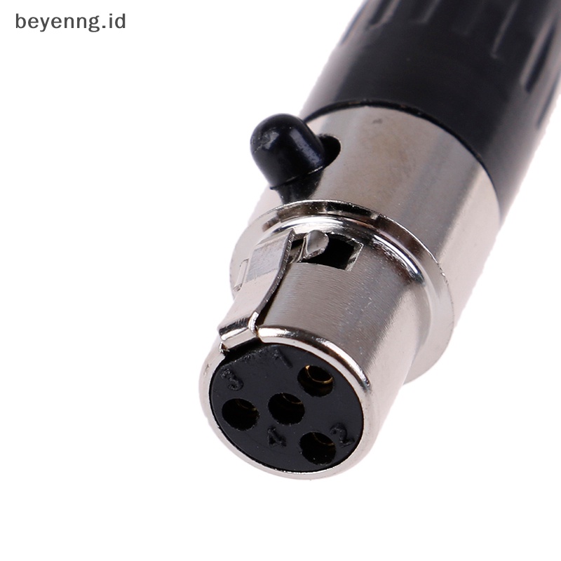 Beyen 1Pc Konektor Mikrofon Audio XLR Mini 34pin Female Plug XLR Kecil Untuk MIC  Id