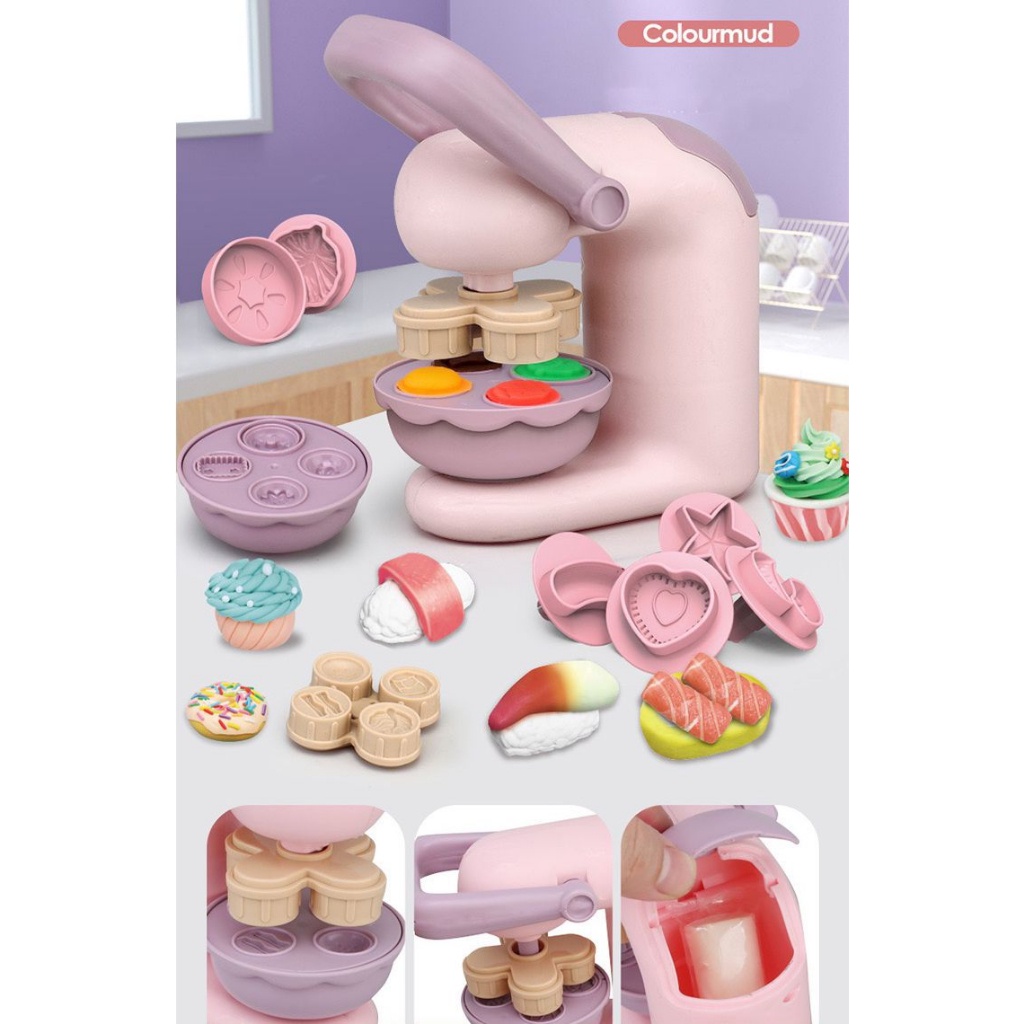 Mainan Anak DREAM KITCHEN CLAY Alat Masak Mainan Anak Plastisin Lilin