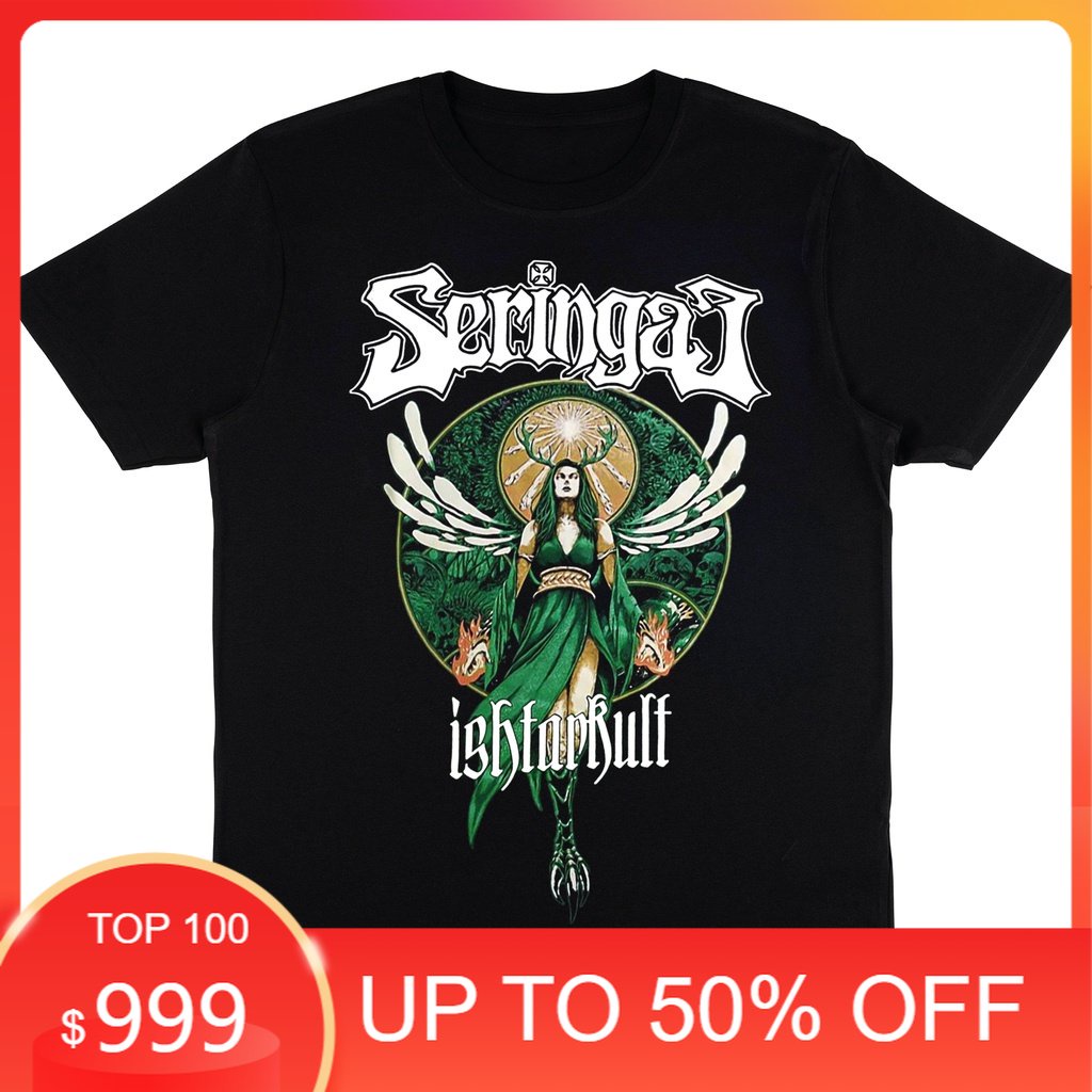 KAOS SERINGAI "ISHTARKULT" | T-SHIRT BAND SERINGAI JAGER ISHTARKULT | BAJU BAND METAL SERINGAI