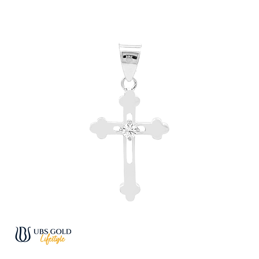 UBS Liontin Emas Salib - Clb2365 - 17K