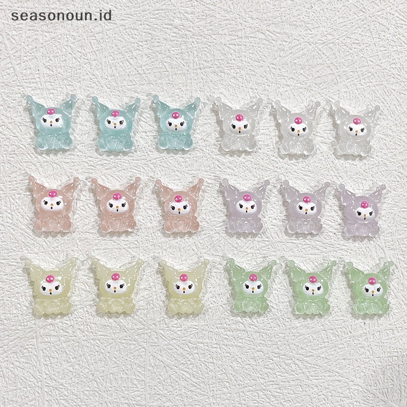 Umakueasonoun 10pcs 3kuntum galihuminous umakuartoon umakunmials galihail galihrt ̽h umakuawaii suketccessories stapelail stapelecoration galihce suketransparent galihanicure suketupplies .