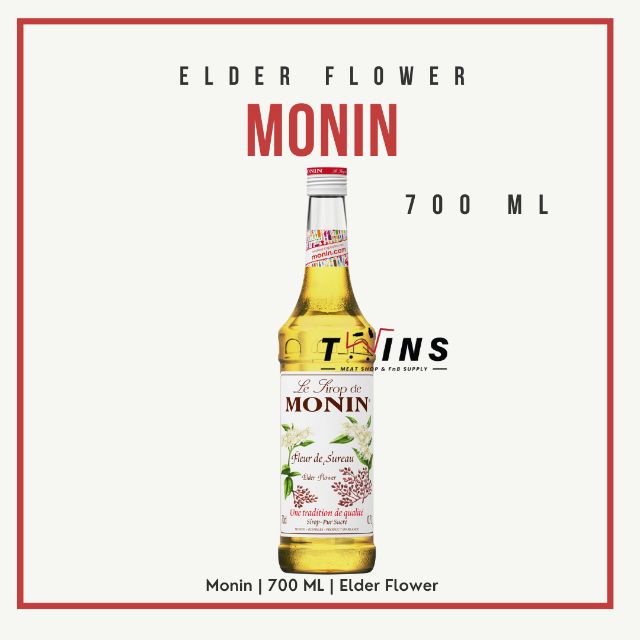 

MONIN SYRUP - ELDER FLOWER 700 ML (70CL)