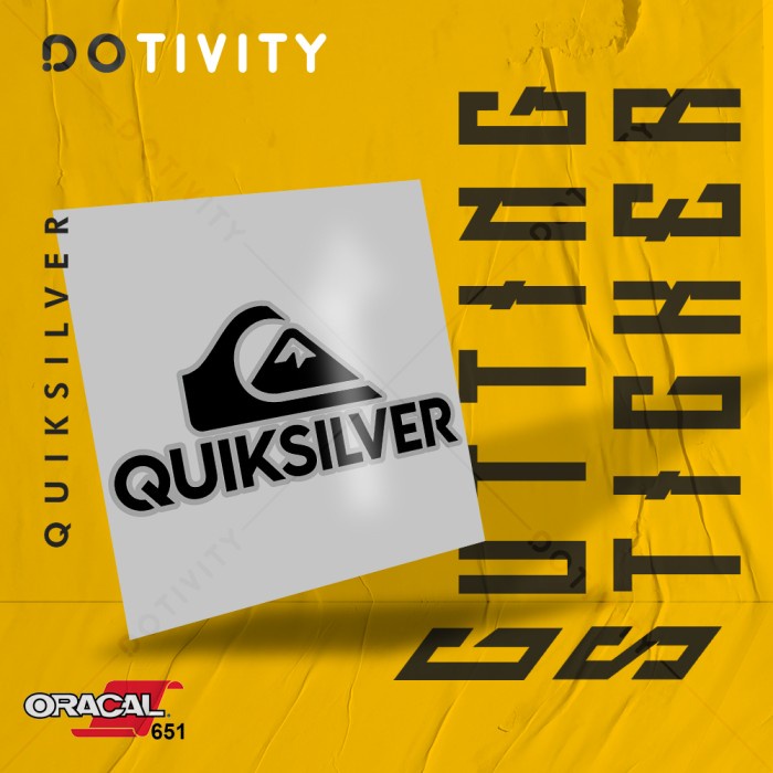 

Cutting Sticker QUIKSILVER V20