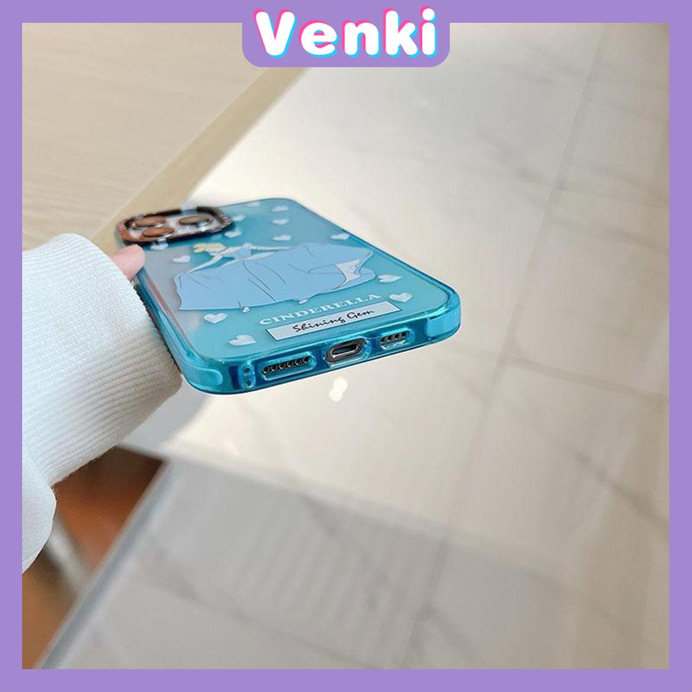 Venki - Case iPhone 11 iPhone Case Soft Case Bening Case Tebal Tahan Guncangan Bingkai Kamera Lucu Kartun Putri Kompatibel dengan iPhone 14 Pro Max 13 Pro Max 12 Pro Max 11 Pro Max XR XS