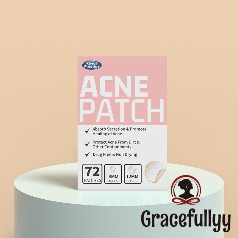 [COD]1 Box (72 Pcs) Pimple Patch / Acne Sticker menghilangkan mengangkat isi jerawat / Speedy Solution Anti Trouble Patch / Acne Patch-GY