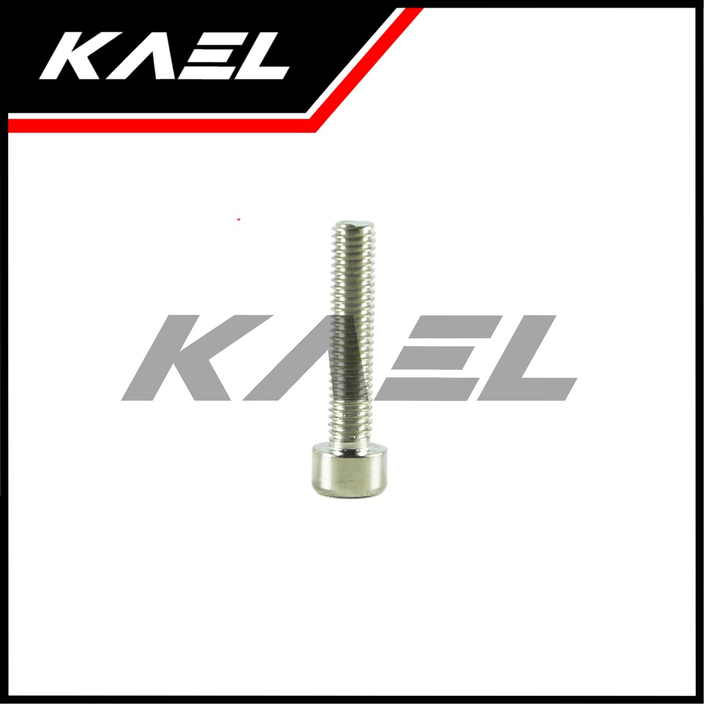 Baut-Baud-Bolt L-L4 M5x25-5X25-M 5 x 25 Kunci-K 4 P-Pitch 0.8