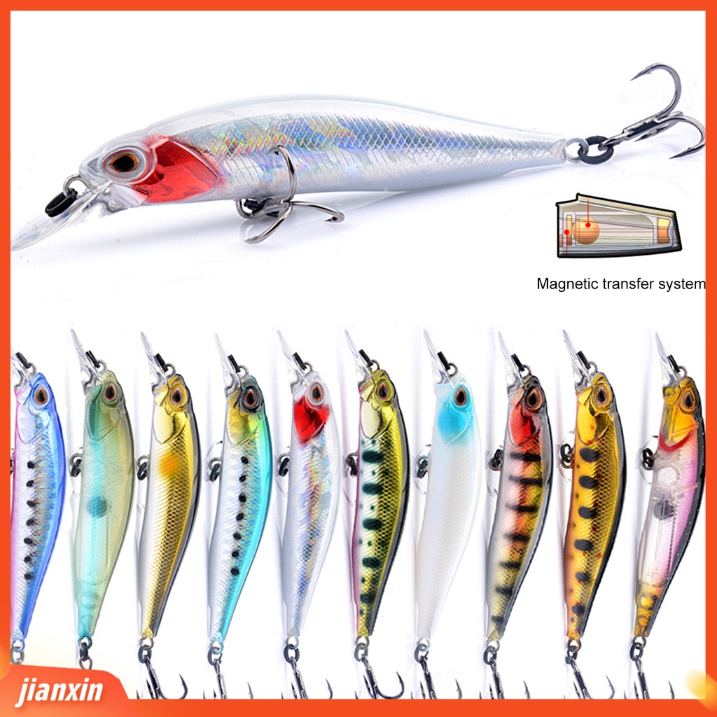 (in Stock) 8.4g Umpan Umpan Kait Tajam Semua Aplikasi Air Meningkatkan Tingkat Memancing Built-in Ikan Kecil Hovering Colorful Buatan Lure Memancing Luar Ruangan