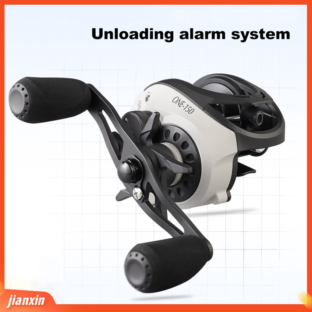 (In Stock) Baitcast Reel ic Sistem Pengereman 6.5:1 High Speed Low Profile Halus Geser10 Bearing Kiri/ Kanan Tangan Air Asin Umpan Pancing Fishing Tackle