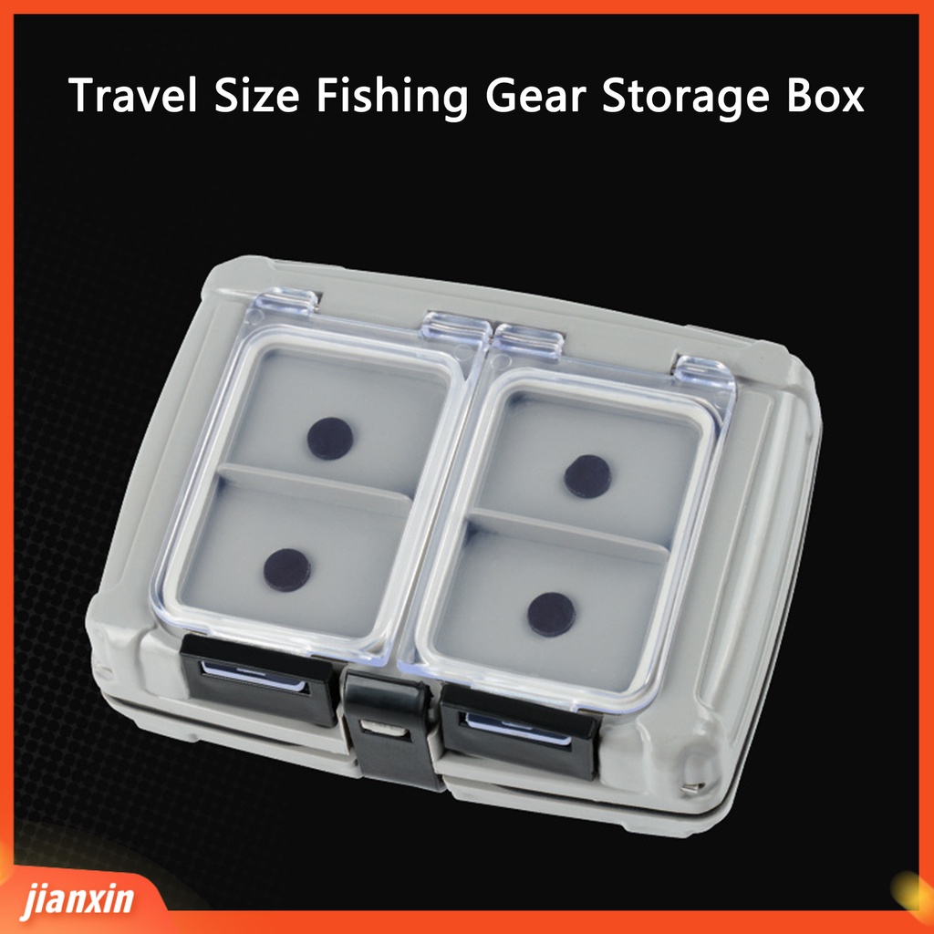 (In Stock) Kotak Pancing Kapasitas Tinggi Kompartemen Tahan Jatuh Tahan Air ic Multifungsi Kotak Pancing Perlengkapan Angling