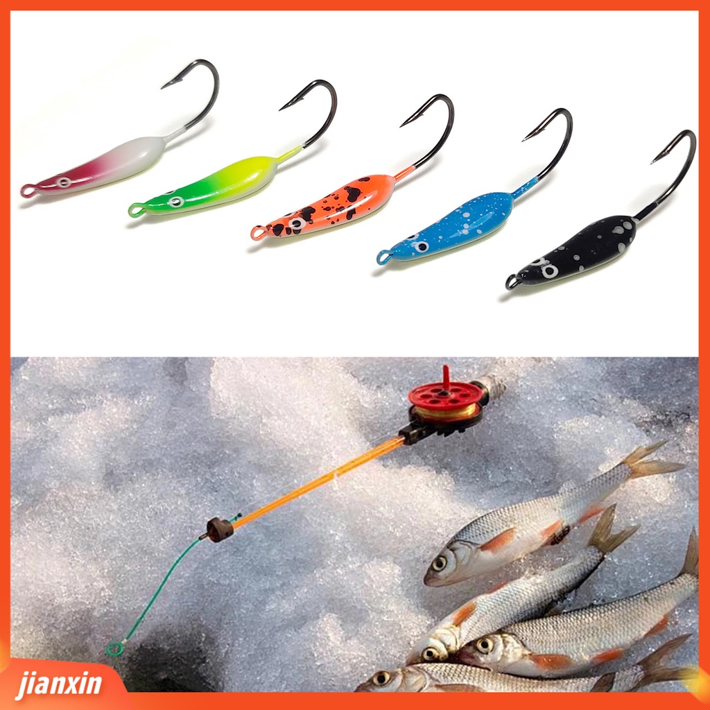 (In Stock) 5Pcs /Set 3.5cm 2.7g Umpan Pancing Berbentuk Tikus Anti Gores Logam Mini Memancing Crankbait Wobbler Lure Untuk Outdoor