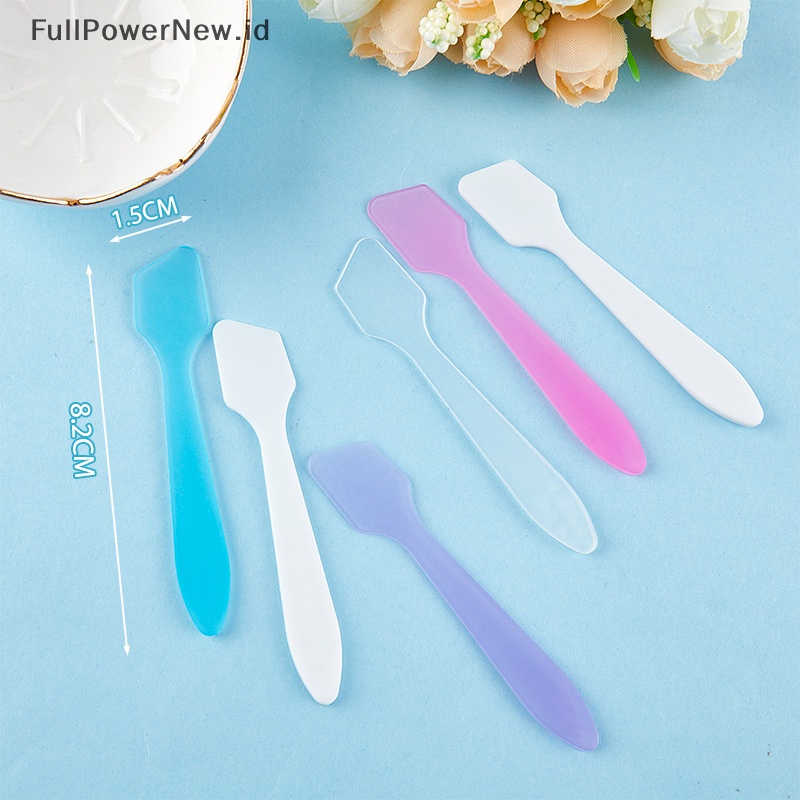 Power 10pcs Spatula Kosmetik Mini Sendok Krim Wajah Makeup Masker Campur Sendok Beauty ID