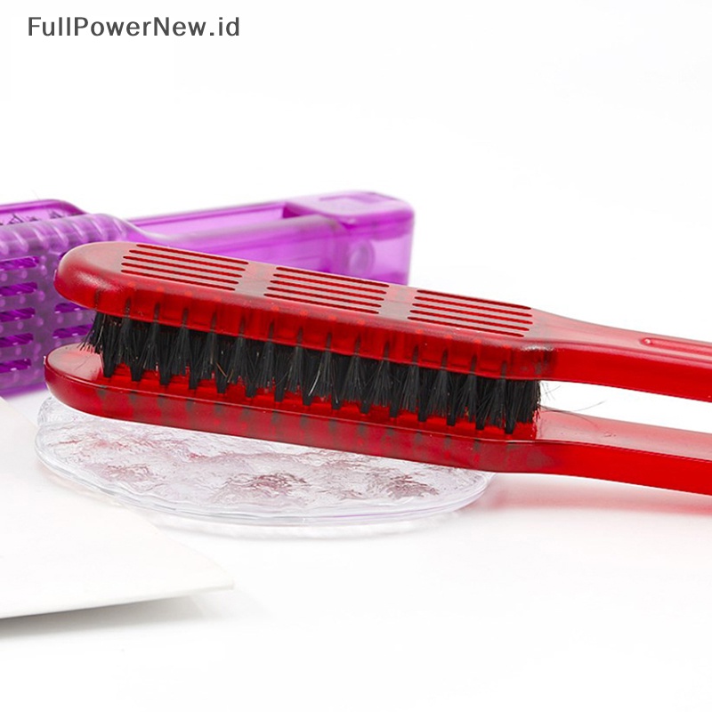 Power Splint Sisir Anti-Statis Dua Sisi Sikat Rambut Pelurus Rambut Rapid Shaping ID