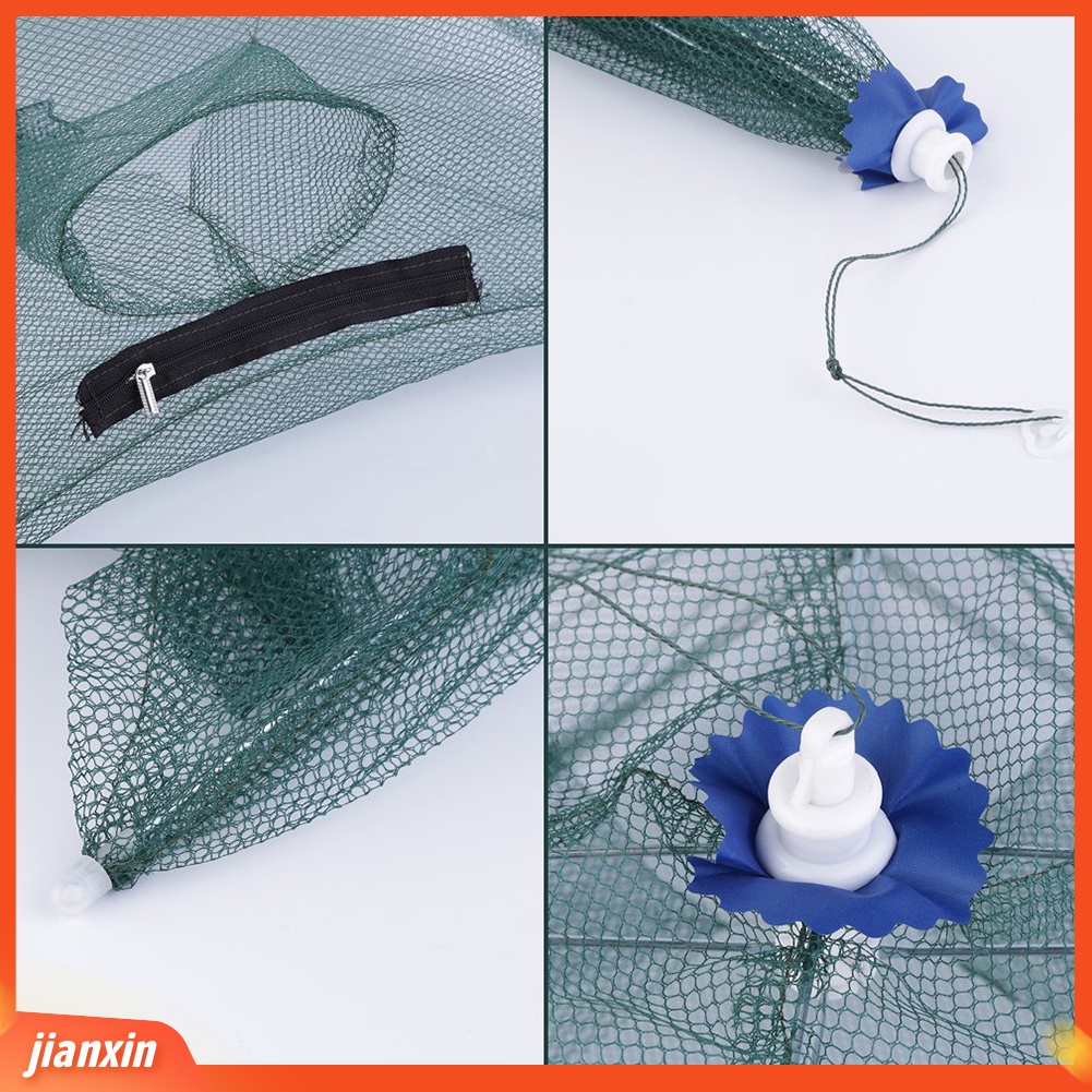 (In Stock) Jaring Lipat Umpan Pancing Jaring Trap Ikan Kecil Kepiting Ikan Kecil Crawdad Kandang Udang