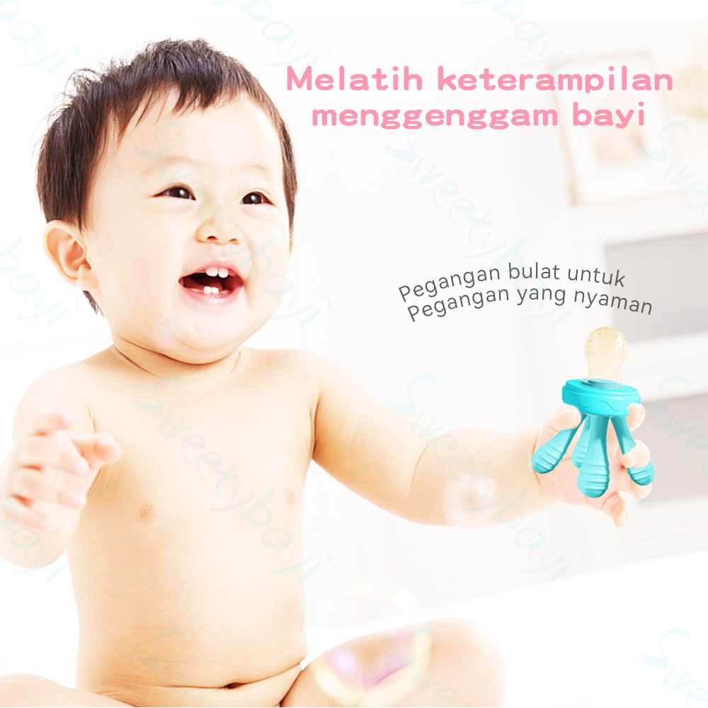 Sweetybayi Dot buah bayi mpasi Empeng buah bayi Baby fruit feeder silicon