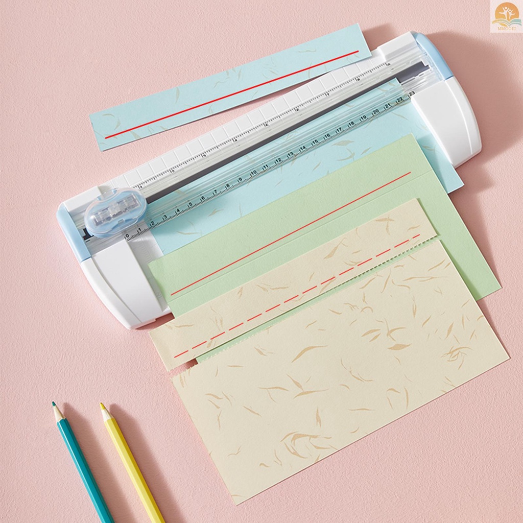 In Stock JIELISI ortable A5 Sliding Paper Cutter 23cm /9.1Inch Panjang Potong Kertas Trimmer Scrapbooking Alat Cutting Mat Mesin Untuk Kerajinan DIY Kertas Kardus Foto Gambar Kartu Off