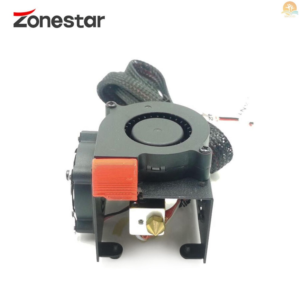 In Stock ZONESTAR 3D Printer Direct Drive Extruder Upgrade Kit 24V Untuk Z8/Z9/Z10 3D Printer Dengan MK7 Nozel5051Penyangga Kipas Blower PLA ABS PETG Pinggul PC Nylon PVC Wood Carbon Fibr