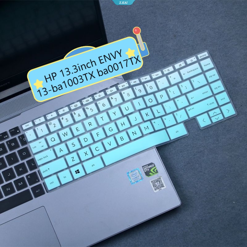 Cover Keyboard Laptop TPU Untuk Model HP 13.3inch Brilliant ENVY 13-ba1003TX Ba0017TX Film Keyboard Kulit Pelindung Anti Lembab [ZK]