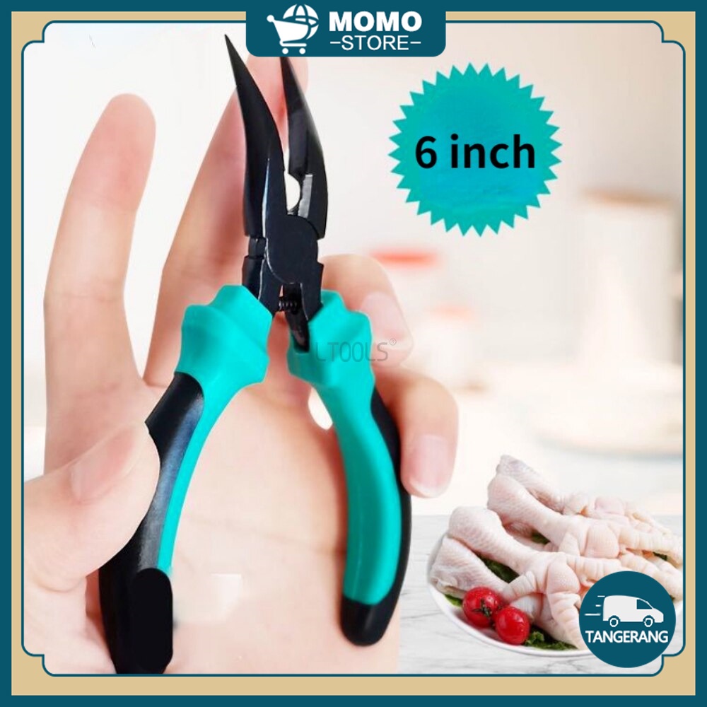 Kaki Ayam Tang Tanpa Tulang / Gunting Tulang Ayam Tanpa Tulang / Tang Hidung Jarum Kaki Ayam