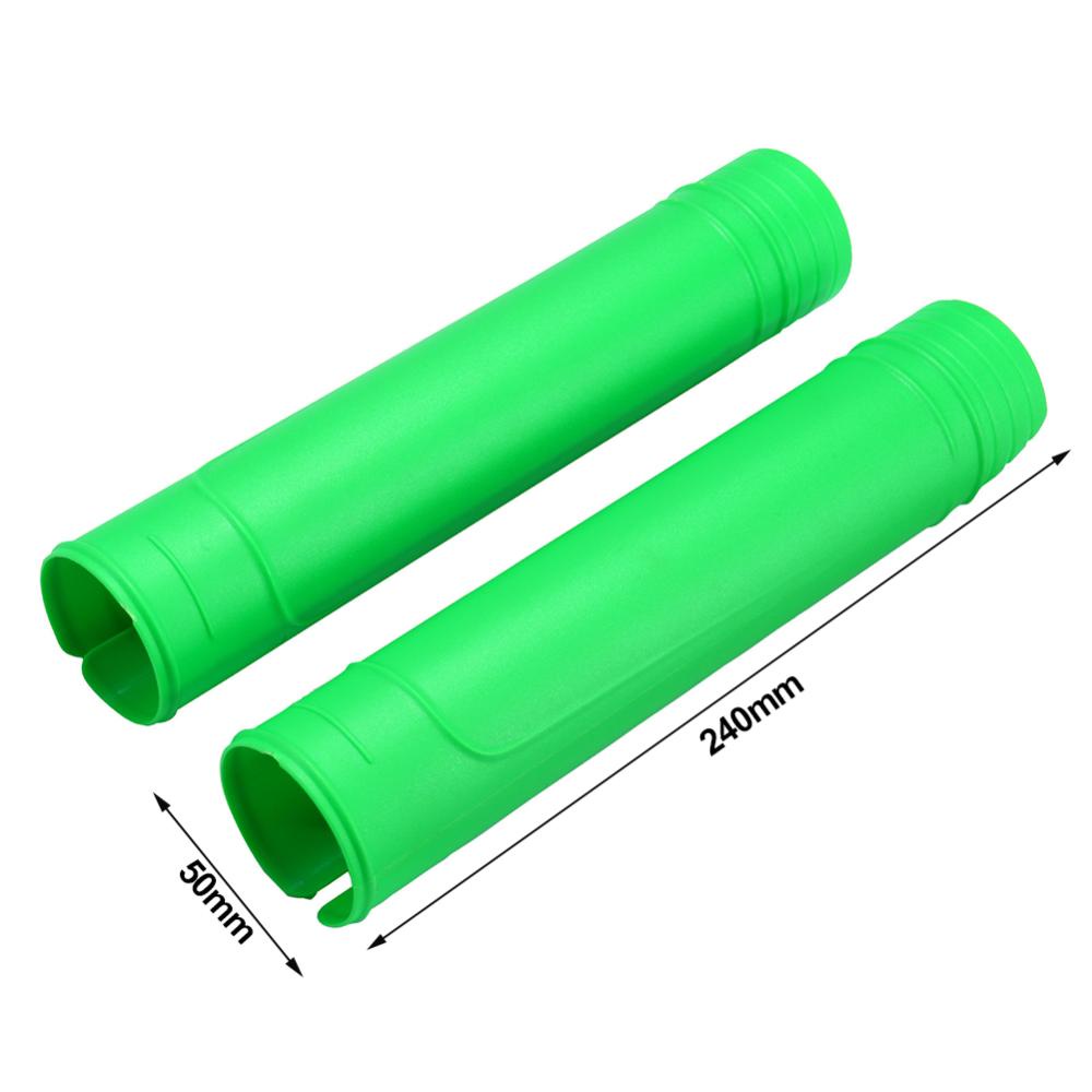 Openmall 1pasang Universal Penutup Garpu Motor Shock Absorber Guard Protector Untuk Suzuki ATVs 125-500cc D5N9