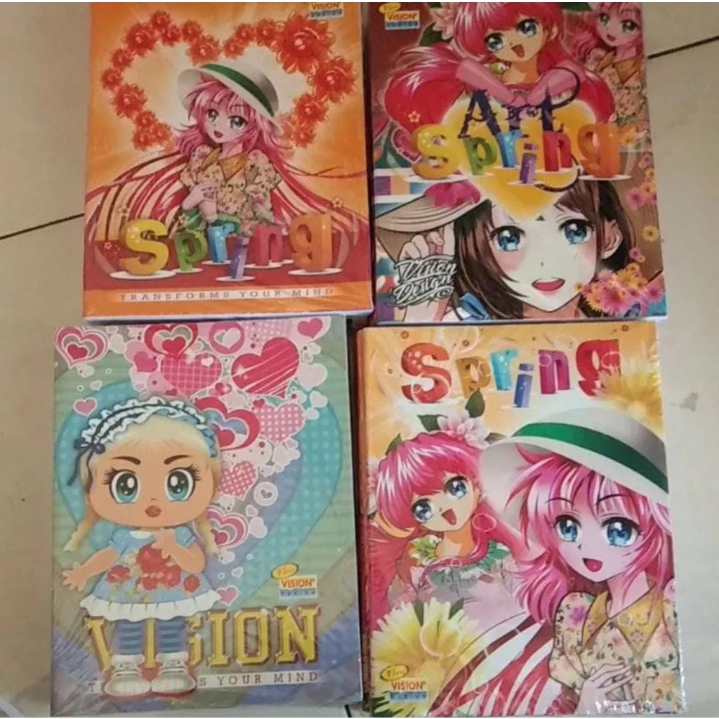 

Buku Tulis Sekolah Vision Motif [ Isi 38 Lembar 1pak10 Buku ] Alat Tulis Sekolah Lengkap