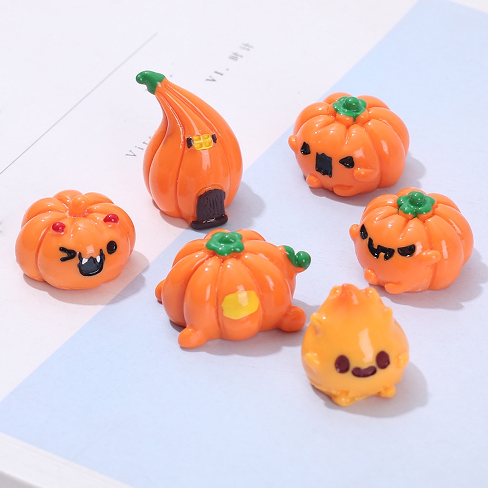 Populer Miniatur Halloween Kelelawar Labu Hantu Spider Resin Dekorasi Liontin Kreatif Lucu DIY Pria Gantungan Kunci Aksesoris Hadiah Untuk Anak Kartun Mainan Untuk Ponsel, Tas Wanita