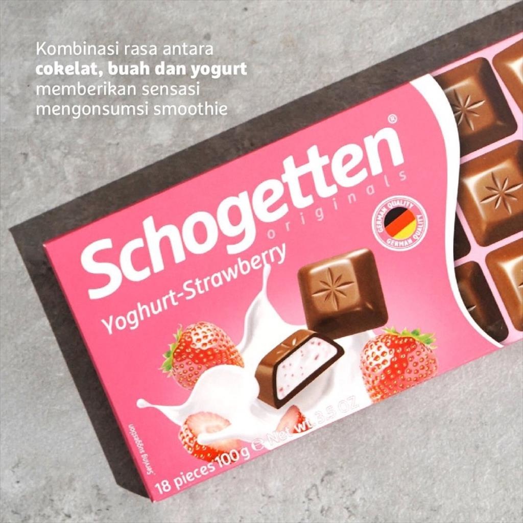 

Schogetten Yoghurt Strawberry 100gr